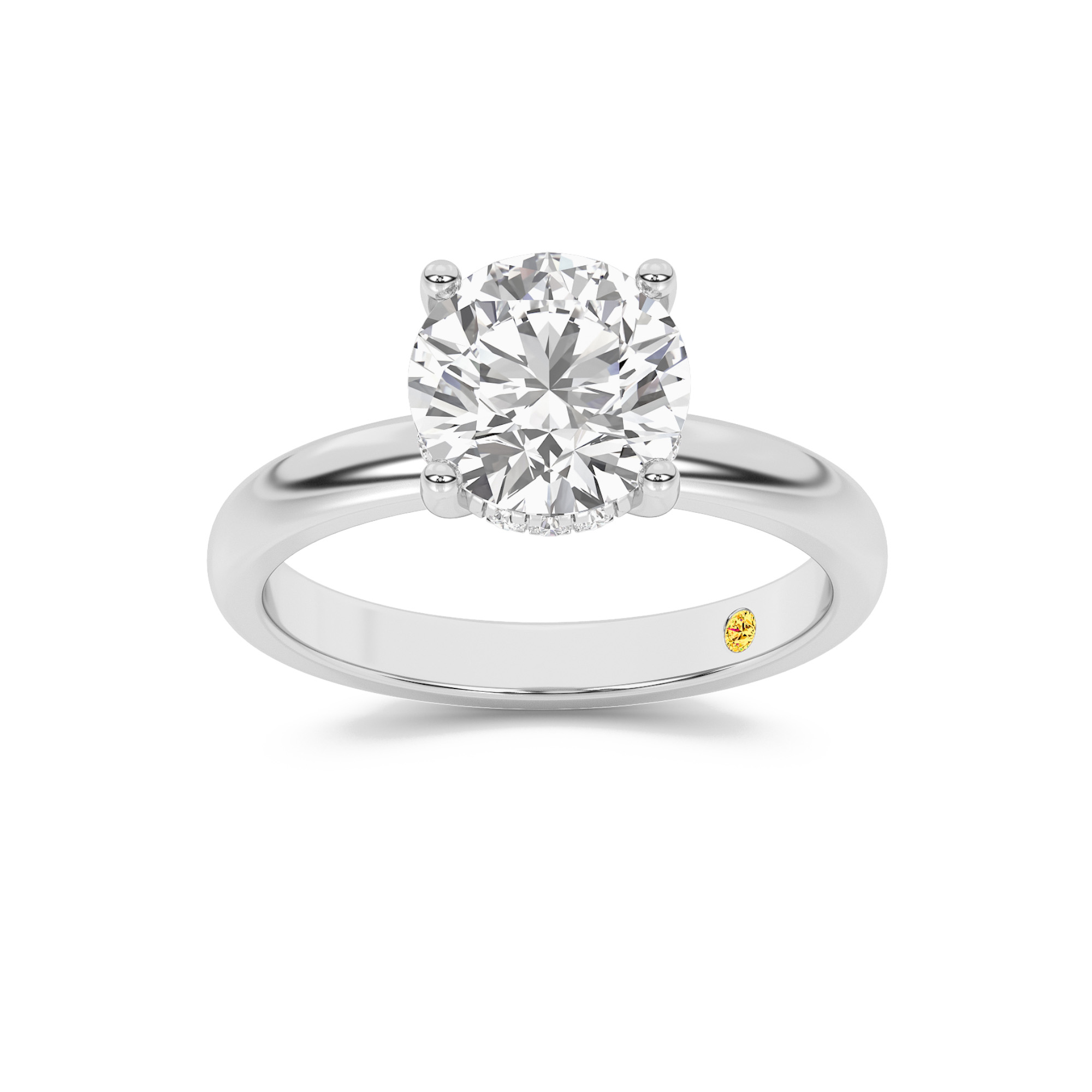 Firefly Hidden Halo Lab Diamond Engagement Ring Questions & Answers