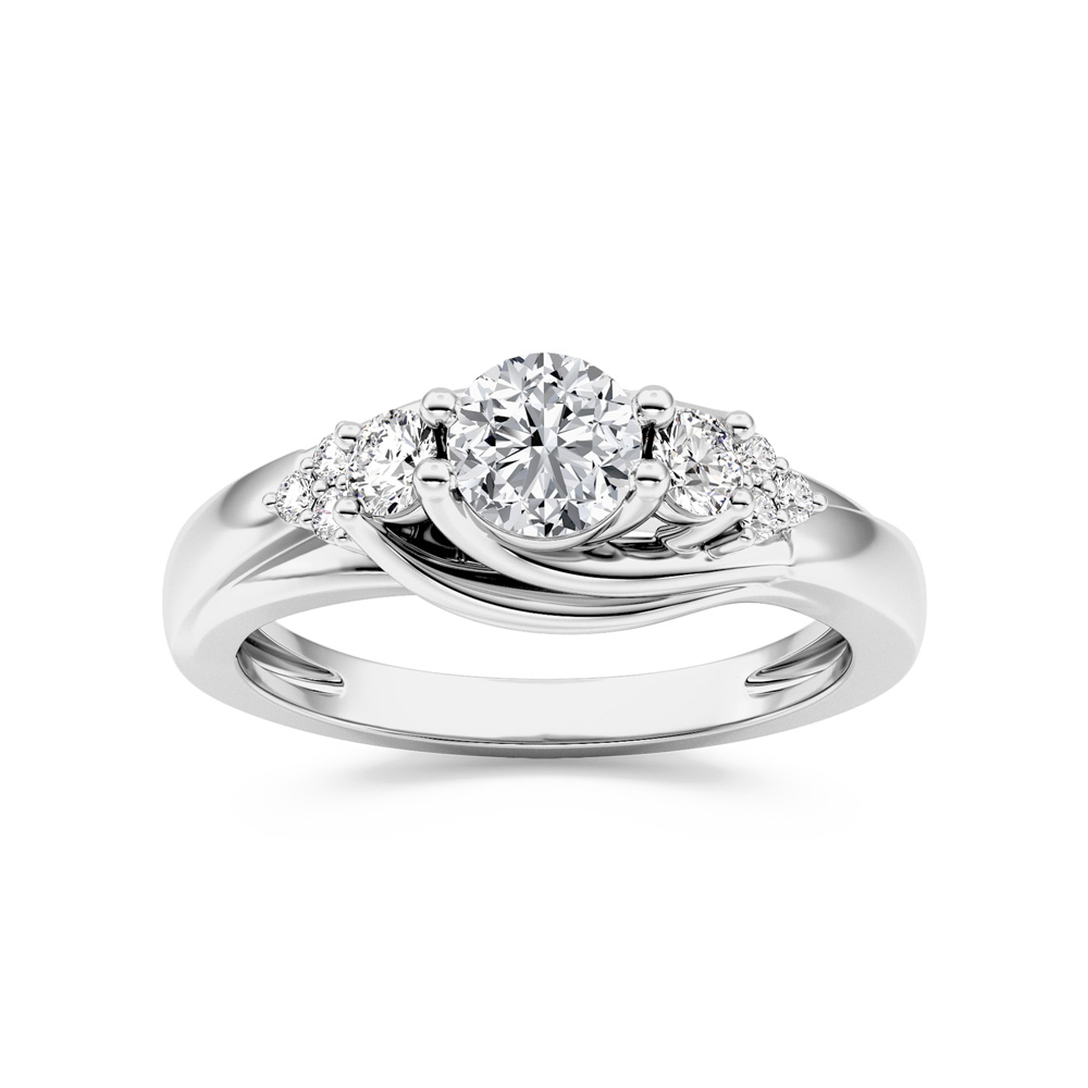 Agra Three Stone Lab Grown Diamond Ring Questions & Answers