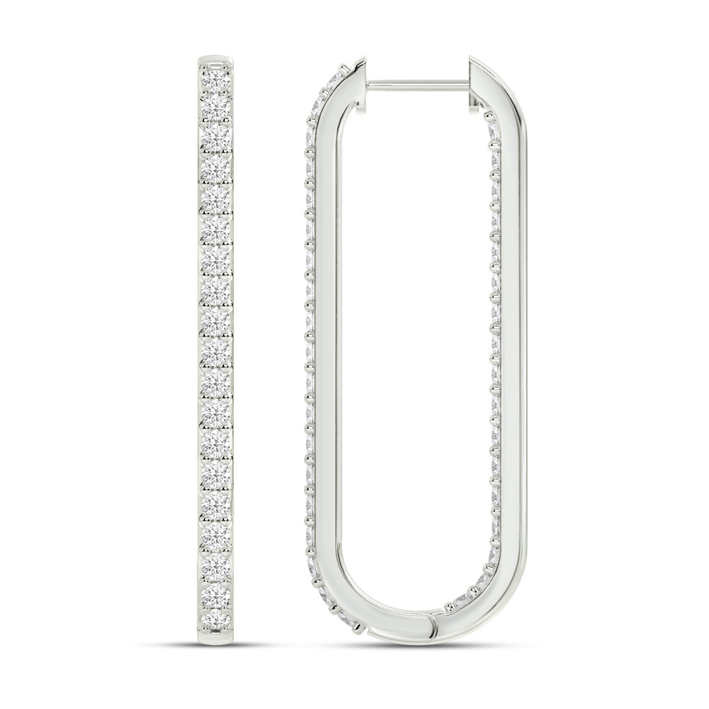 Clipped in Glam Lab Grown Diamond Earrings Questions & Answers